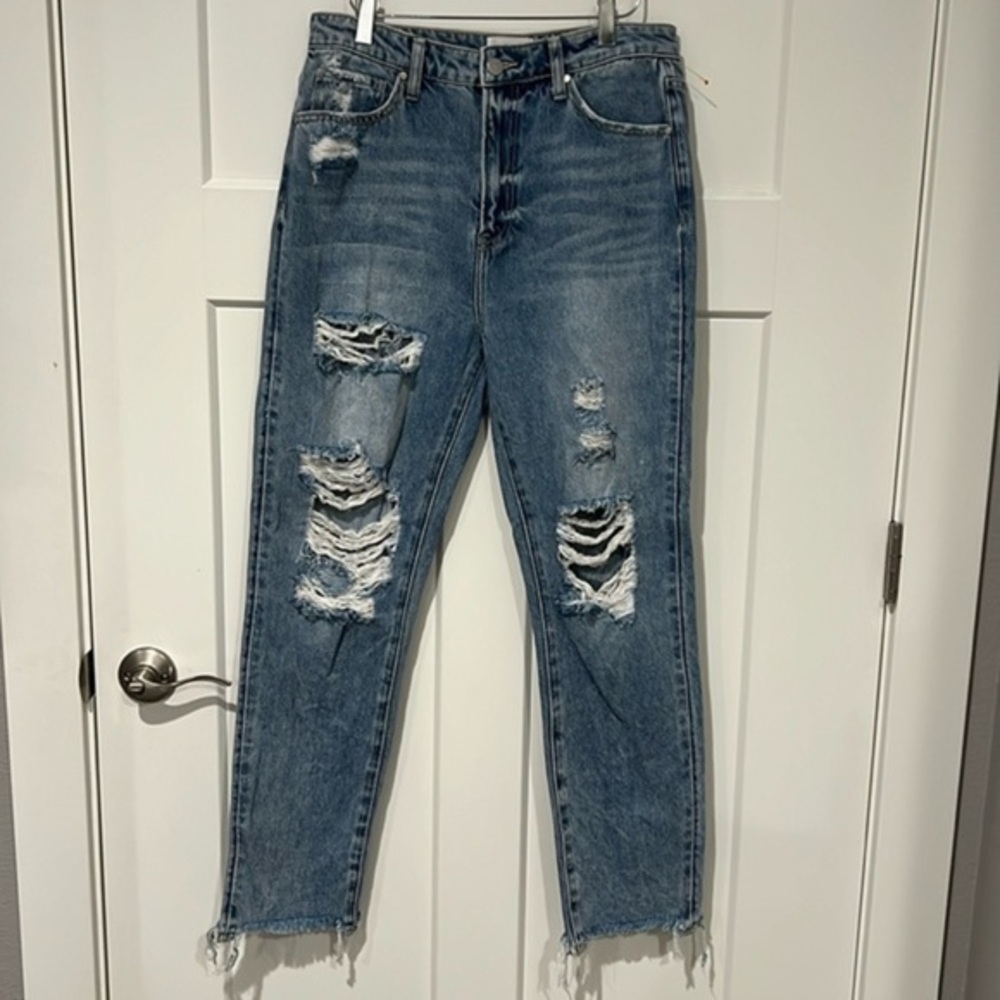 Insane Gene Jeans Ambitious High Rise Premium Girlfriend Jeans Sz 9
